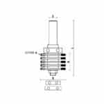 hw finger joint assembly with ball bearing guide z3