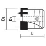 hw flat countersinks z2