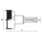 hw hinge boring bits z2+2