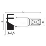 hw hinge boring bits z2+2