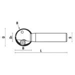 hw insert ball slot router bits z2