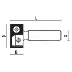 hw insert flush trim bits z2