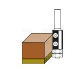 hw insert flush trimming bits with lower double ball bearings z2 - S12 D19 Z2 B50 L100