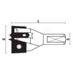 hw insert hinge boring bits z2+2