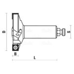 hw insert router bits for planing and rabbeting z2+2