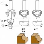 hw interchangeable insert router bits “nova system” z2