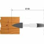 hw “lamello”- groove cutter