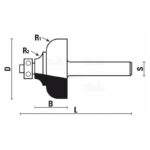 hw ogee bits with ball bearing guide z2