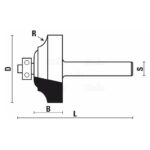 hw ogee bits with ball bearing guide z2