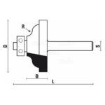 hw ogee bits with ball bearing guide z2