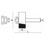 hw rabbeting bits with ball bearing z2