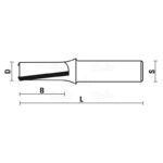 hw router bits with negative axial angle z2