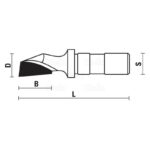 hw/hs dovetail bits 9° - z1