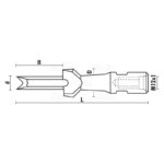 hw/sp slot boring bits z2