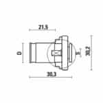 quick change bushes for tapping (din 371)