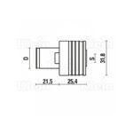 quick change bushes for tapping (din 371) with safety clutch