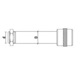 quick change holding sleeves for milling cutter sets - D32 dM30 TypeQuickchange L135