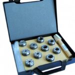 spring collet set + wipe off kit - Setincluding:10springcolletsER40(o4-o6-o8-o10-o12-o14-o16-o18-o20