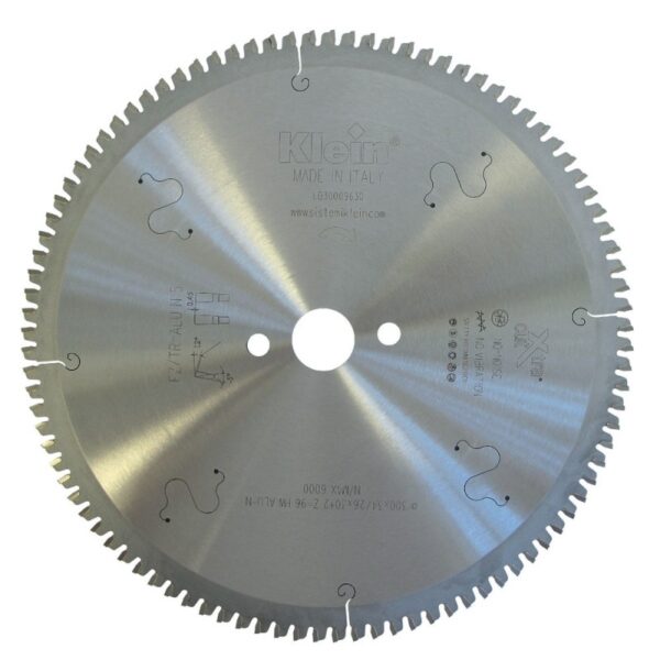 hw negative saw blades for aluminium