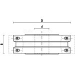 STEEL CUTTERHEADS B40 WITH CHIP LIMITERS