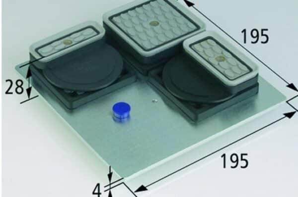 Adapter ISAP-S3 195x195x4 dla Morbidelli