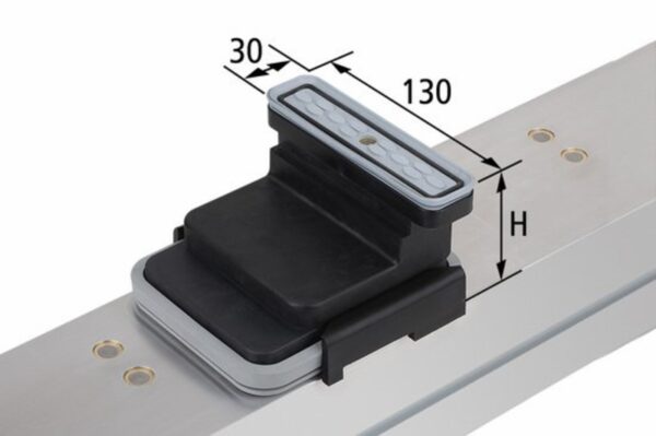 Blok podcisnieniowy VCBL-K2 130 x 30 mm