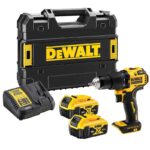 ΔΡΑΠΑΝΟΚΑΤΣΑΒΙΔΑ DEWALT DCD709P2T ΚΡΟΥΣΤΙΚΑ 18V BRUSHLESS 2x5 0Ah TSTAK