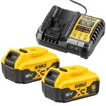 ΦΟΡΤΙΣΤΕΣ DEWALT DCB1104P2 12-18V ΜΕ 2x5 0Ah DCB184