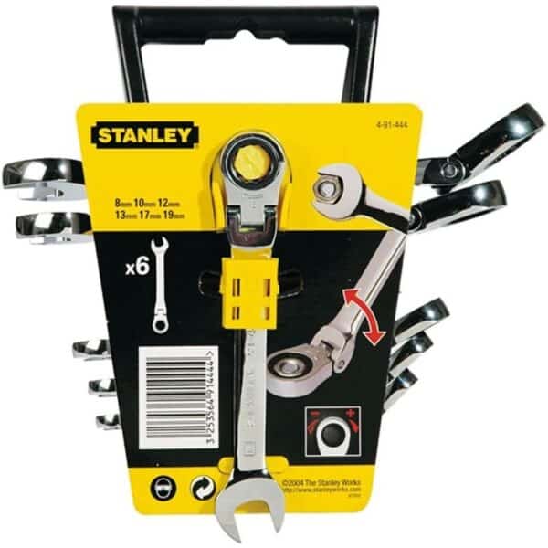 ΓΕΡΜΑΝΟΠΟΛΥΓΩΝΑ STANLEY 4-91-444 ΣΕΤ 6 ΤΕΜ