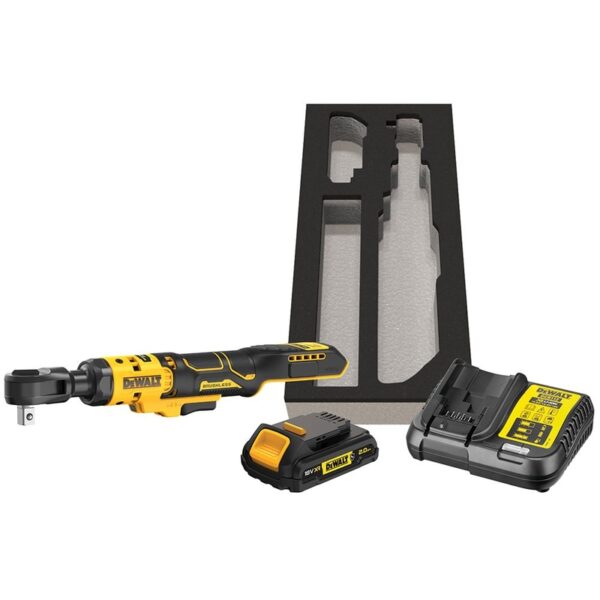 ΚΑΣΤΑΝΙΕΣ DEWALT DCF512D1G 18V 1-2 1x2 0Ah 95Nm BRUSHLESS ΜΕ ΒΑΣΗ