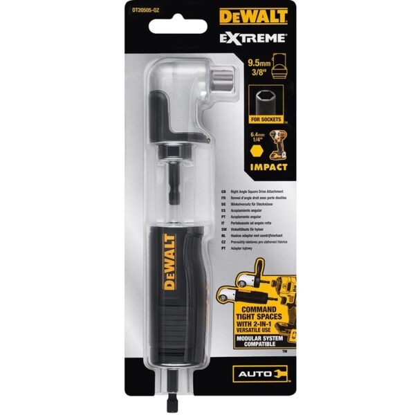 ΚΑΤΣΑΒΙΔΙΑ ΓΩΝΙΑΚΑ DEWALT DT20505 ΥΠΟΔΟΧΗ 3-8