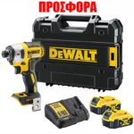 ΚΑΤΣΑΒΙΔΙΑ ΠΑΛΜΙΚΑ DEWALT DCF887P2 18V 2x5 0Ah