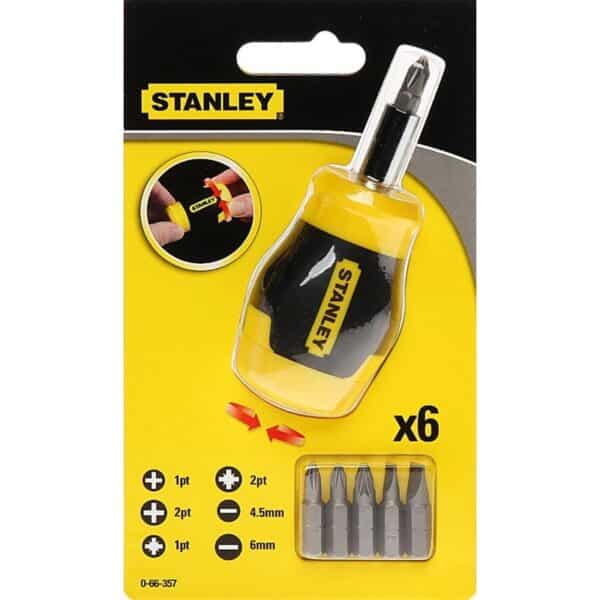 ΚΑΤΣΑΒΙΔΙΑ STANLEY 0-66-357 ΝΑΝΟΙ + 6 ΜΥΤΕΣ