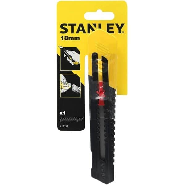 ΜΑΧΑΙΡΙΑ ΜΟΥΣΑΜΑΔΩΝ STANLEY 0-10-151 ΣΠΑΣΤΗΣ ΛΑΜΑΣ 18mm