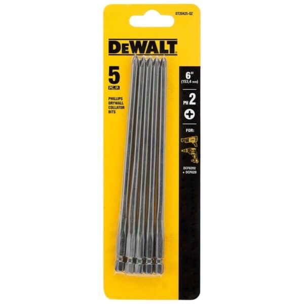 ΜΥΤΕΣ DEWALT DT20425 156mm PH2 ΓΙΑ ΓΥΨΟΣΑΝΙΔΑ ΣΕΤ 5ΤΕΜ