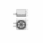 Podstawa Mono-Base-G 80x80x55 mm