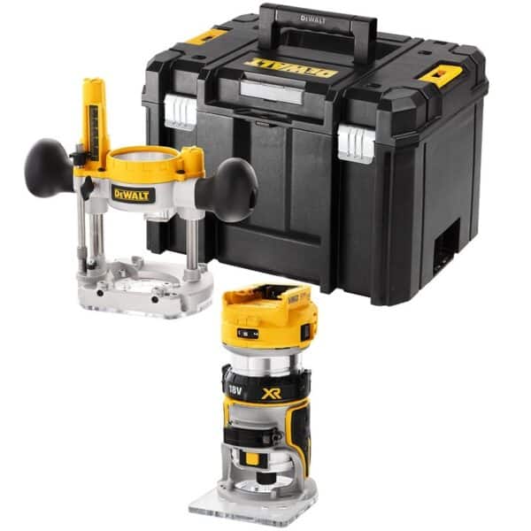 ΡΟΥΤΕΡ DEWALT DCW604NT 18V SOLO 8mm ΚΑΘΕΤΟΣ ΟΔΗΓΟΣ TSTAK