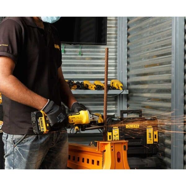 ΤΡΟΧΟΙ DEWALT DCG405P2 125ΜΜ 18V 2X5Ah TSTAK