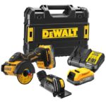 ΤΡΟΧΟΙ DEWALT DCS438E2T 18V 76mm BRUSHLESS 2x1 7Ah POWERSTACK TSTAK