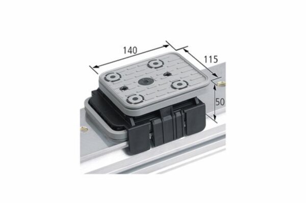 Vacuum block VCBL-K1-140X115X50