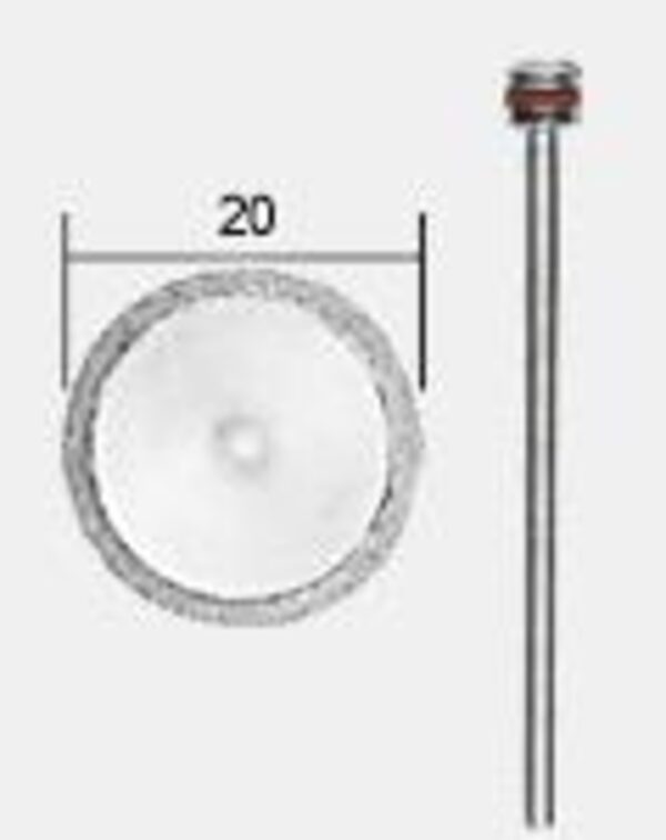 Διαμαντόδισκοι κοπής Φ20 Χ 0,6mm