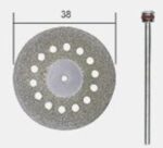 Διαμαντόδισκοι κοπής Φ38mm με τρύπες