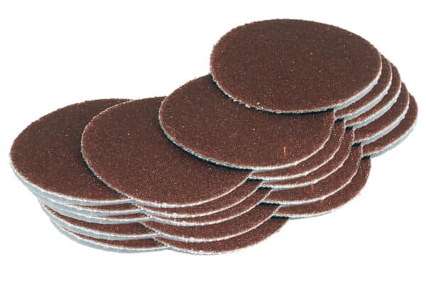 Pack of 50 mm velcro abrasive discs